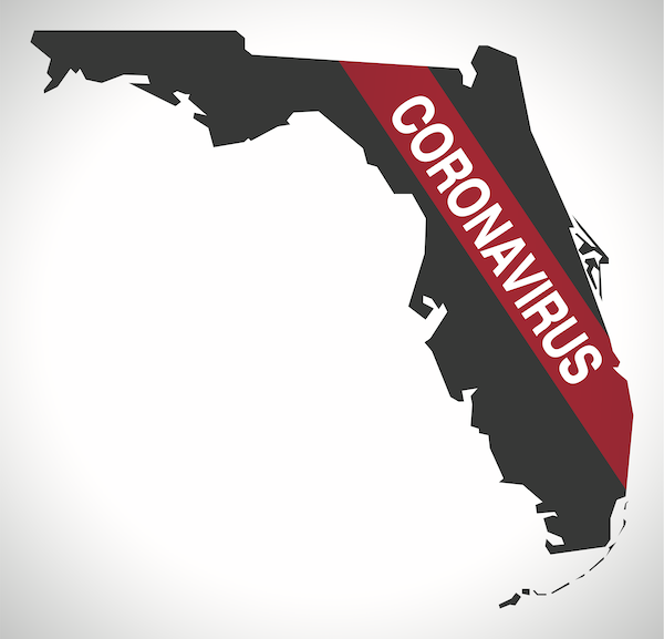 Florida COVID19 Pandemic Image